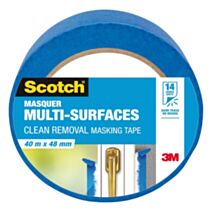 Adhésif de masquage 41 m x 48 mm bleu - SCOTCH