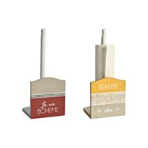 Porte essuie-tout Maison d'ailleurs 30 x 12 cm 2 assortis