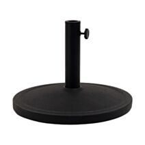 Pied de parasol en béton noir 20 kg