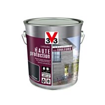 Lasure bois Haute protection - Satin - Reglisse - 2.5L