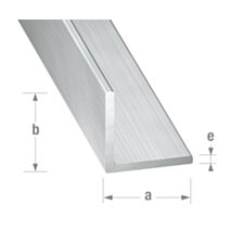 Cornière alu brut 30 x 30 x 1,5 mm 2,5m - CQFD