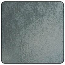 Tôle acier galva épaisseur 0,55 1000 x 120 mm - CQFD