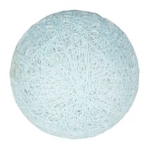 Boule tissu bleu clair ⌀ 6 cm - OSTARIA