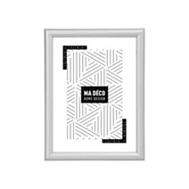 Cadre photo Onyx 13 x 18 cm bois argent - OSTARIA