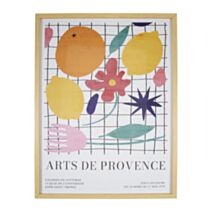 Affiche encadrée Fruit 47 x 62 cm 2 assortis - OSTARIA