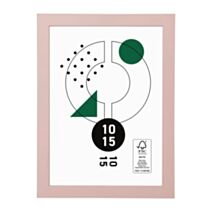 Cadre photo Paola rose 10 x 15 cm - OSTARIA