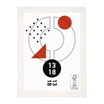Cadre photo Paola blanc 13 x 18 cm - OSTARIA