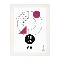 Cadre photo Paola blanc 18 x 24 cm - OSTARIA