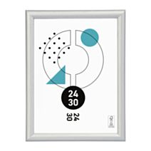 Cadre photo Onyx argent 24 x 30 cm - OSTARIA