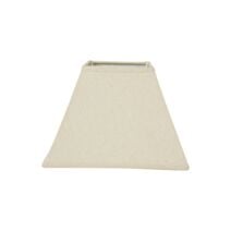 Abat-jour carré 20 x 20 x 14 cm lin - OSTARIA