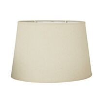 Abat-jour ovale 31 x 31 x 20,5 cm lin - OSTARIA