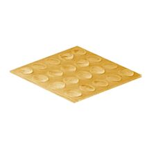 Butée ronde plastique transparent d12 x20