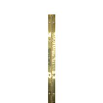 Charnière piano 1740x32 mm acier laitonné