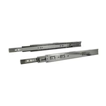 Coulisse L350mm 30kg amortisseur, sortie totale x2