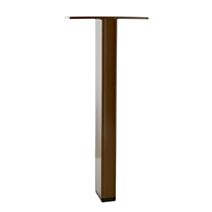 Pied de lit métal epoxy marron 40 x 20 x H240 mm - CIME