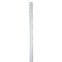 Crémaillère simple 50 x 2000 mm acier blanc - CIME