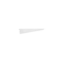 Set de 10 consoles double acier blanc 27 cm entraxe 32 mm - CIME
