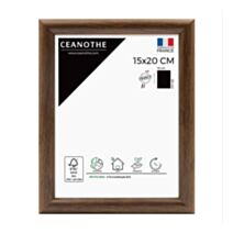 Cadre photo Shelter ébène 15x20cm - CEANOTHE