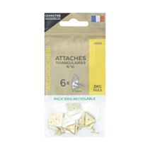 Sachet 6 attaches triangulaires n°16 - CEANOTHE