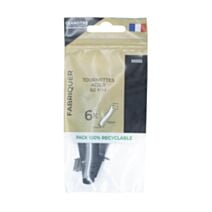 Sachet 6 tournettes acier 60mm - CEANOTHE