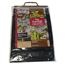 Film paillage 30 microns 2 x 5 m noir - IDEAL GARDEN