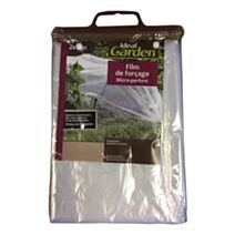 Film forcage perforé 30 microns 2 x 10 m transparent - IDEAL GARDEN