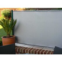 Brise vue 200g 95% 1,5 x 3 m gris  - IDEAL GARDEN
