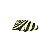 Protection souple 300mmx5ml epaisseur  20mm mousse noir / jaune 