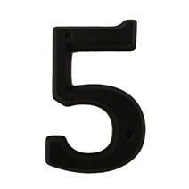 Chiffre de rue Zamak n°5 80mm + vis