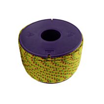 Drisse polypropylène jaune fil rouge et vert ø4mm longueur :12m - 