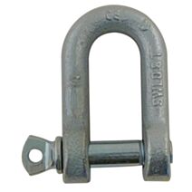 1 manille droite estampée "ce" AZ ø14mm