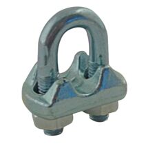 2 serre-cable etrier estampé "ce" AZ ø12mm