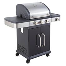 Barbecue à gaz Americain Fidgi 3 brûleurs+side - COOK'IN GARDEN