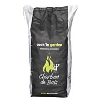 Sac charbon de bois Qualité Restaurant 40 L - COOK'IN GARDEN