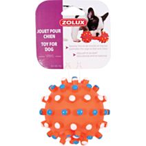 Jouet balle en vinyl picot 9 cm - ZOLUX
