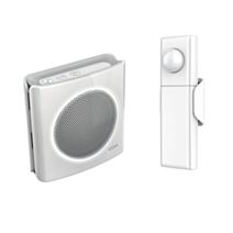Carillon sans fil 200 m Dibi Flash Soft Grey - EXTEL