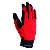 Gants de jardinage tous travaux T.10 Rouge/Noir - GERIN