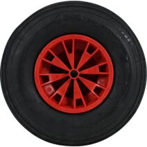 Roulette de Rechange Starco Rad 3,5 x 6" rouge. 