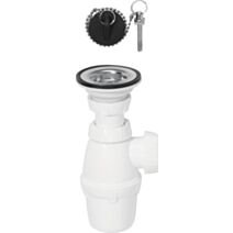 Ensemble fermeture bouchon chaînette pour lavabo - WIRQUIN