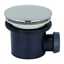 Bonde de douche tourbillon ronde Ø90 mm - WIRQUIN