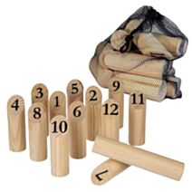 Jeu de quilles nordique en filet