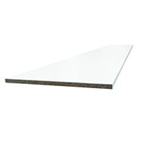 Tablette mélaminée 200x60cm 16mm blanc