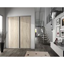 Pack 2 vantaux chêne sauvage 2500 x 1800 mm - OPTIMUM