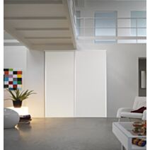 Pack 2 vantaux blanc veiné 2500 x 1500 mm - OPTIMUM
