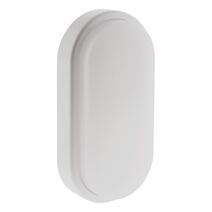 Hublot led ovale 8W 980Lm IP54 blanc- INVENTIV