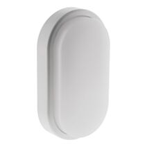 Hublot led ovale 14W 980Lm IP54 blanc - ELEXITY
