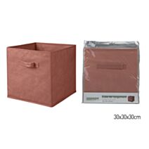 Cube de rangement pliable tomette 30 x 30 x 30 cm - KB8