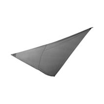 Voile d'ombrage triangle 2 x 2 x 2 m polyester/anthracite