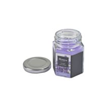 Bougie en pot couvercle Essentiel lavande Ø5,5 x H5,5 cm - HOMEA