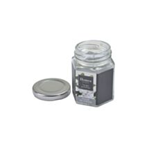 Bougie en pot couvercle Essentiel fleur de coton Ø5,5 x H5,5 cm - HOMEA